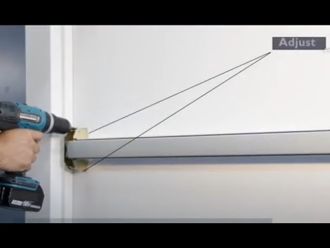 How to Install GAAB TWO & THREE POINT LATCH Exit Devices [T392 04 \ T393 04 ] GAAB LOCKS