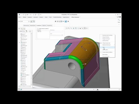 Tangency Propagation and Control in PTC Creo Flexible Modeling