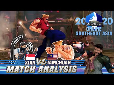 SFV CE Match Analysis: CPT Online SE Asia 1 LOSERS FINAL - Xian (Ibuki) vs. IamChuan (Guile)