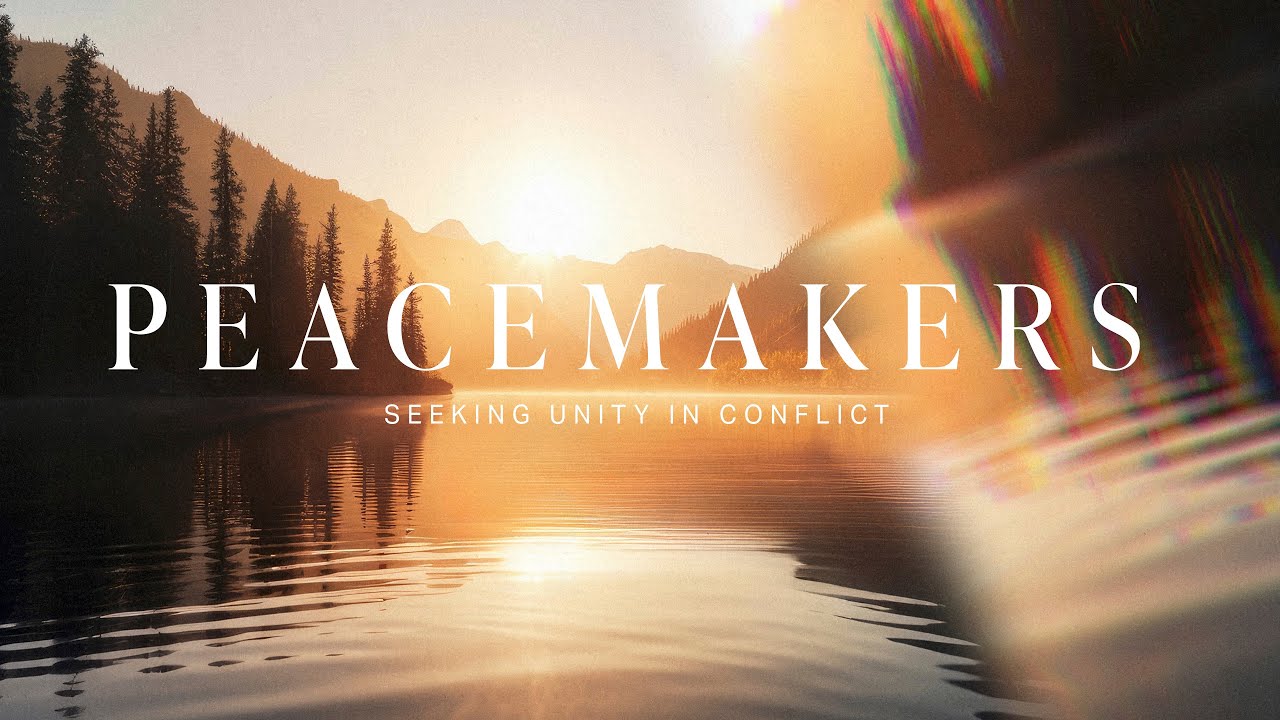 Happy Are The Peacemakers! Matthew 5:9