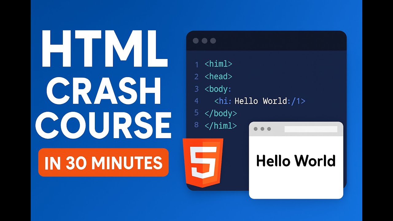 HTML Tutorial | Under 30min | Learn all basics | PRAROZ