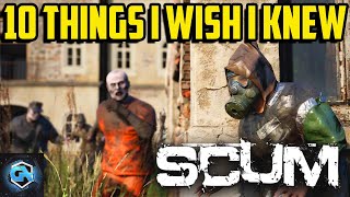 10 Tips SCUM Doesn’t Tell You - Things I Wish I Knew Sooner in SCUM! #scum #gameadvisor #scumgame