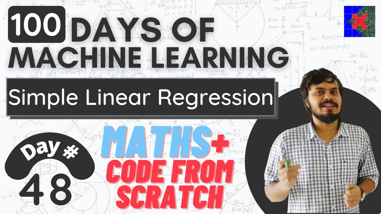 Simple Linear Regression | Mathematical Formulation | Coding from Scratch