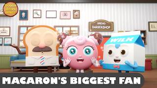 Macaron's Biggest Fan |Bread Barbershop S3 Ep 15 |Bread Barbershop Hindi Cartoon |Boonie Bears Hindi
