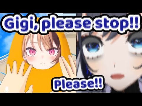 Gigi Just Could NOT Stop Harassing Kronii and It's HILARIOUS