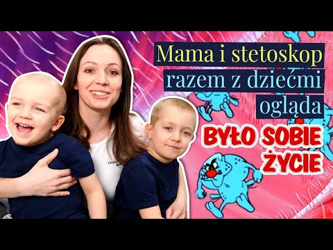 Co moje dzieci wiedzą o wirusach? - PRAWDZIWY LEKARZ razem z DZIEĆMI ogląda BYŁO SOBIE ŻYCIE