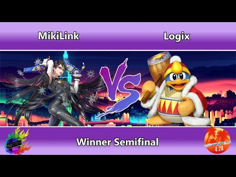 Vaporapulia 4.20 Bari - MikiLink (Bayonetta) vs Logix (King DeDeDe) Winner Semi