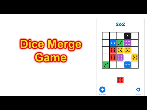 Dice Merge Game By Staple Games Walk Thru - YouTube