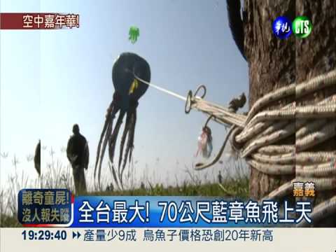大章魚.黃小鴨巨型風箏飛上天