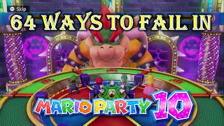 64 Ways to Fail in Mario Party 10