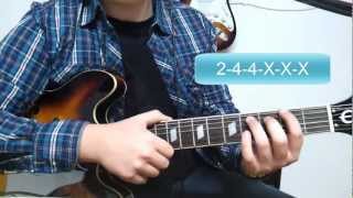 Como Tocar The Hell Song de Sum 41 - Tutorial HD - How to Play - FermiGuitarra