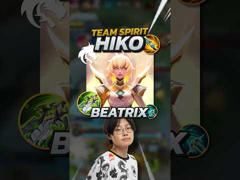 Team Spirit Hiko 78% Winrate Beatrix S37 Build! Mobile Legends #mobilelegends #mlbb #gaming