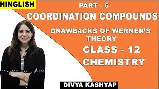Coordination Compounds | Class 12 Chemistry | Drawbacks of Werner's Theory | iWiz Divya