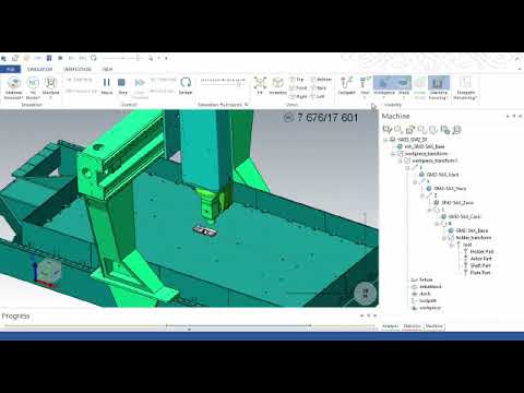 HASS-GM2-5AX Simulation