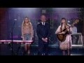 First Aid Kit - Emmylou on Late Show with David ...