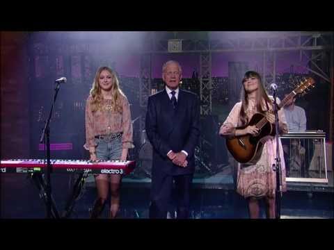 First Aid Kit - Emmylou on Late Show with David Letterman