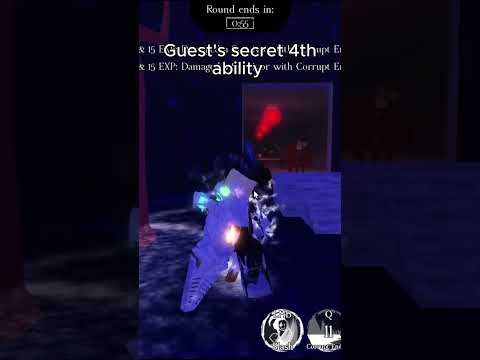 SECRET GUEST ABILITY ( VERY OP, META??? ) | #roblox #forsaken