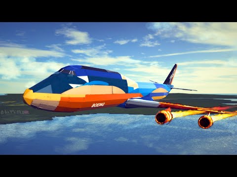 Real Airplane Disasters and Crashes #17 | Besiege