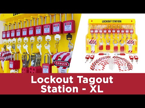 INDUSTRIAL LOCKOUTTAGOUT STATION KIT