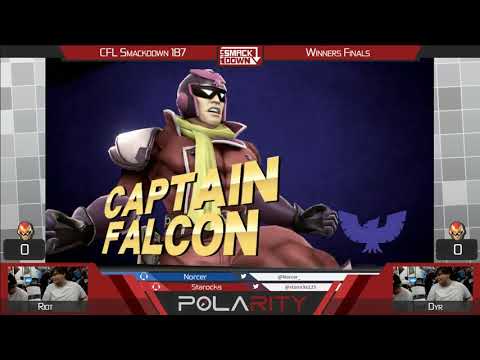 CFL Smackdown 187 Smash 4 - Riot (Bayonetta) vs Dyr (Diddy Kong) - Winners Finals