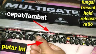 Video thumbnail for cara setting multigate behringer xr4400 sangat mudah by muklek audio