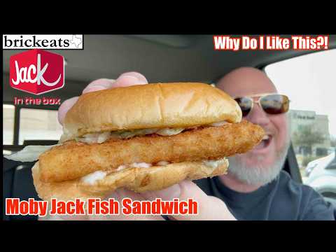 Jack in the Box Moby Jack Review — The Most BASIC Fish Sandwich Ever?