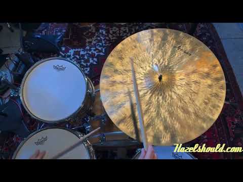 Sabian ARTISAN LIGHT Ride 20” 2078 g Dark WARM Hand Hammered! Complex + SMOOTH Don’t Pay $750! image 7