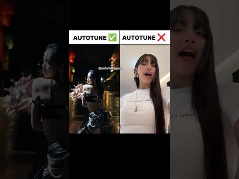 BLACKPINK's LISA WITHOUT AUTOTUNE #shorts