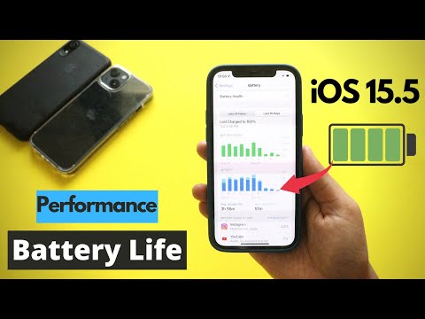 iOS 15.5 Update - Battery Life & Performance Review !