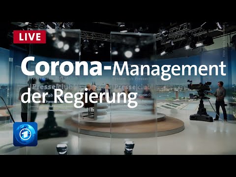 ARD-Presseclub | Das Corona-Management der Regierung