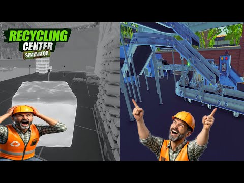 Recycling Center Simulator #020 – Lager LEER 😱 und die Produktion läuft weiter!