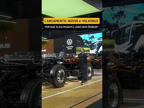 🚍⚡NOVOS ÔNIBUS ELÉTRICOS e-VOLKSBUS AGORA COM PISO ALTO (URBANO E FRETAMENTO)! E NOVIDADES A DIESEL!