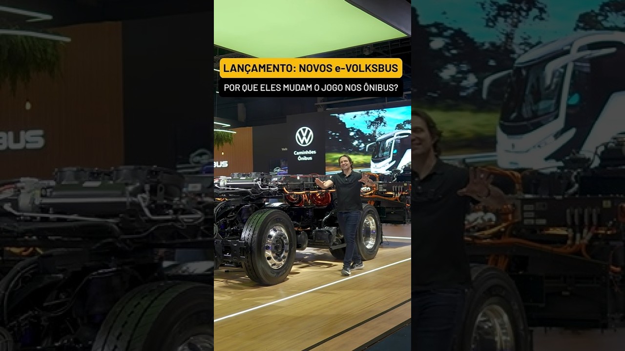 🚍⚡NOVOS ÔNIBUS ELÉTRICOS e-VOLKSBUS AGORA COM PISO ALTO (URBANO E FRETAMENTO)! E NOVIDADES A DIESEL!
