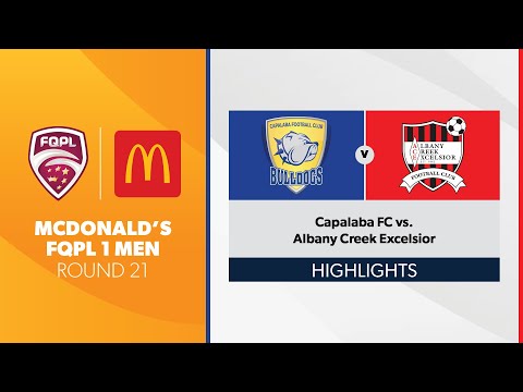 Macca's® FQPL 1 Men R21 - Capalaba FC vs. Albany Creek Excelsior Highlights