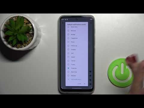 How to Pick Notification Alert Sound in Motorola G71 5G - Change Notification Sound Effect
