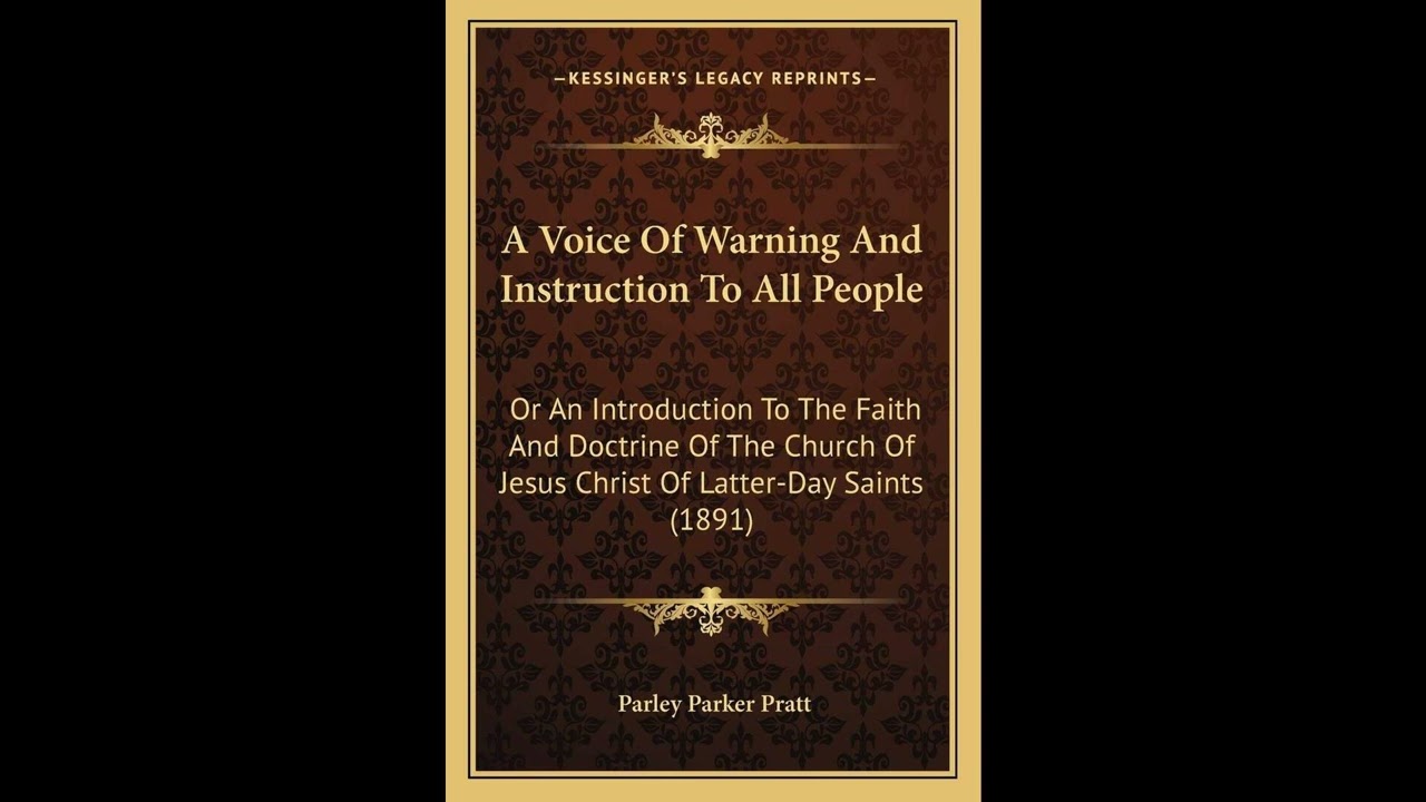A Voice Of Warning And Instruction To All People: Or An Introduction To The Faith An- Full Audiobook