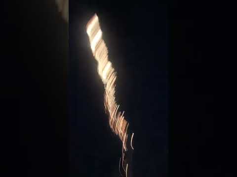 Big single shot green brocade or willow not sure 2 inch coco #pyro #fireworks #pyroaddicts #pyrotech