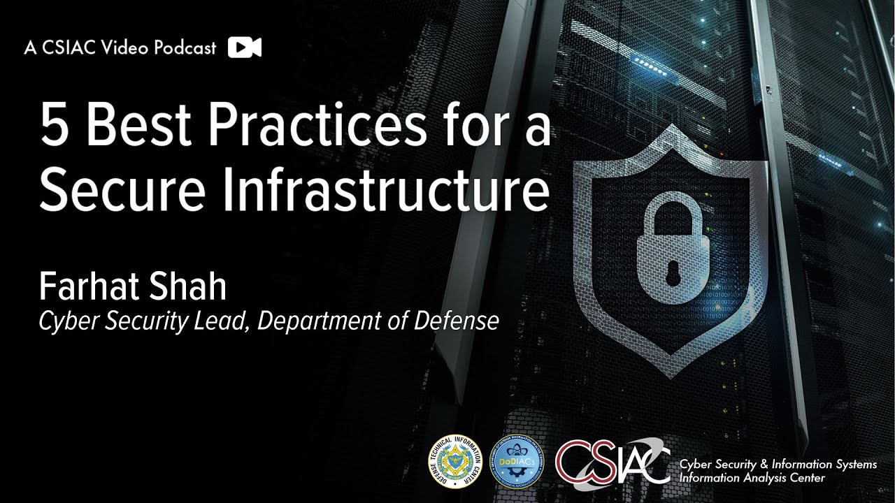 5 Best Practices for a Secure Infrastructure