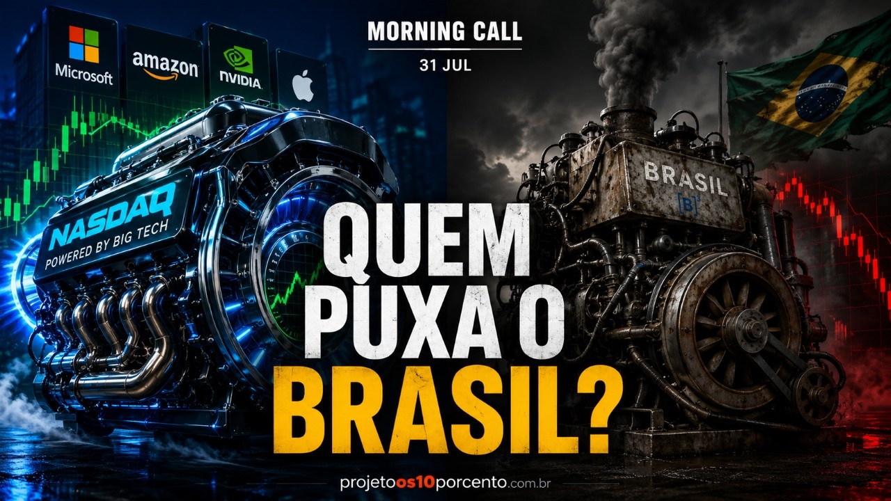 Morning Call | Microsoft e Amazon reacendem o Nasdaq, mas a B3 ainda procura um motor próprio