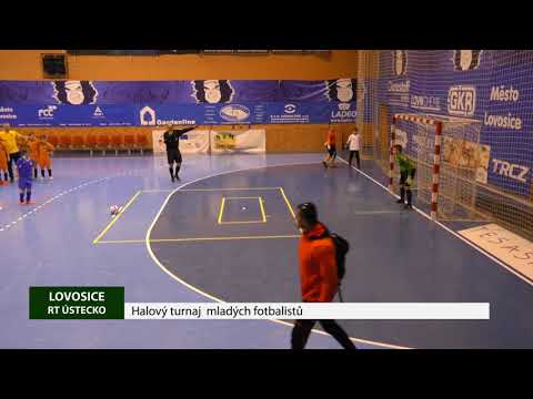 LOVOSICE: Halový turnaj mladých fotbalistů