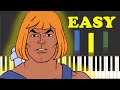 How To Play He Man Theme Song On Piano EASY