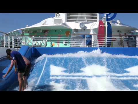 Flowrider, Liberty of the Seas, July 2015