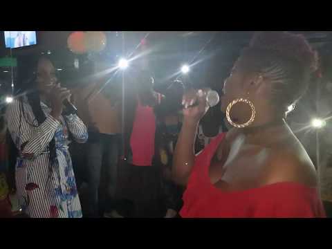 Tina ft Queen Fumi - Affaire de Boy Showcase au St Louis (Gabon)