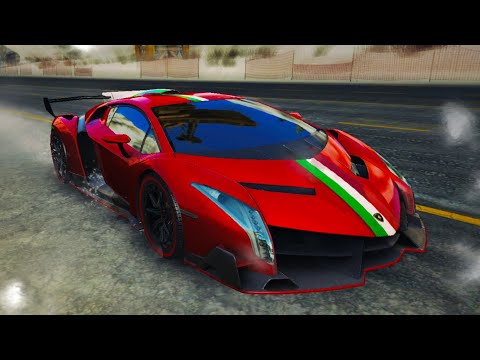 Asphalt 8, Lamborghini Veneno, reaching 13,000,000 credits
