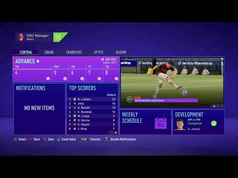 AC Milan career mode season 2 episode 14