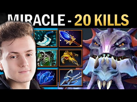 Slardar Dota Gameplay Miracle with 20 Kills and Cuirass