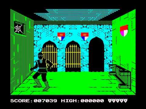 Dragon's Lair Part II -- Escape from Singe's Castle (ZX Spectrum)