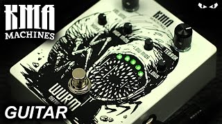 Video thumbnail for KMA Audio Machines WURM Distortion - GUITAR Demo by MrExcane
