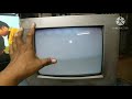 Videocon 14 Inch CRT TV White Screen Lo Picture Problem And No AV And Service Mode Setting