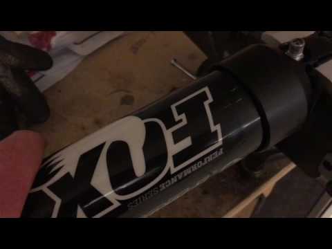 Fox Float 3 Cap removal/installation